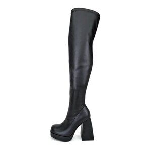 Soda Oncall Over The Knee High Chunky Platform Boots – Size 7.5
